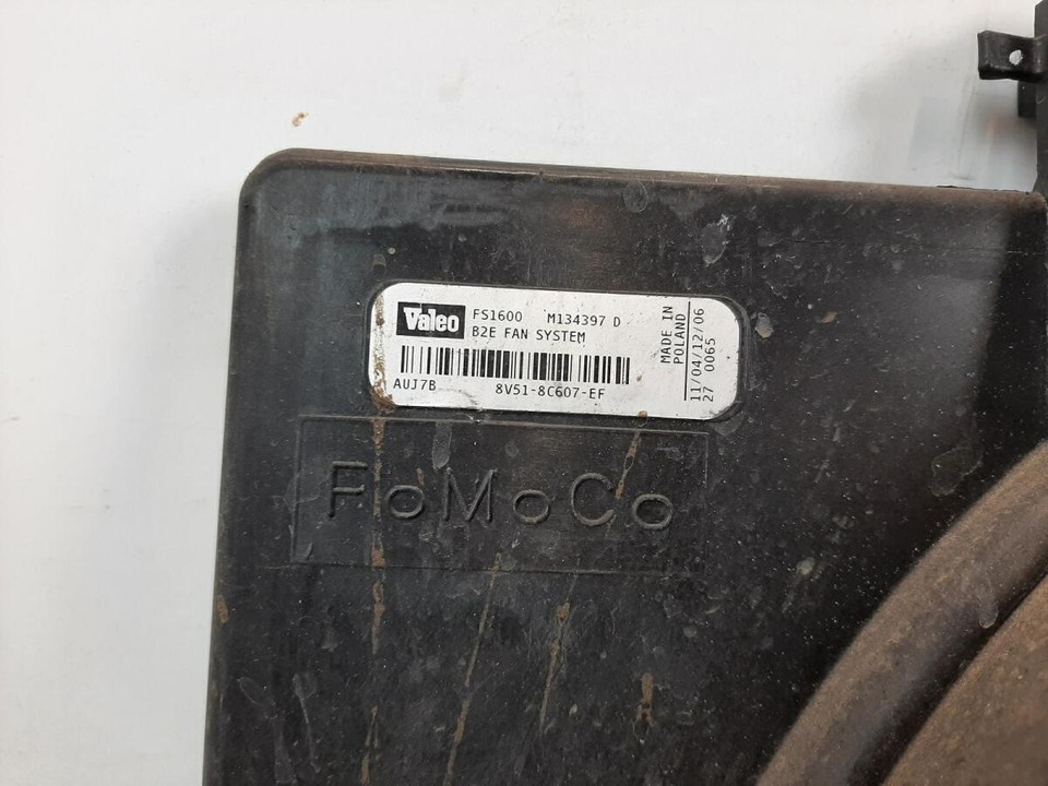 Radiator Cooling Fan/motor Ford Fiesta Edge Tdci 2012 1398cc Diesel eBay