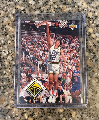 John Stockton Upper Deck 1993 Breakaway Threats Card 445 EBay
