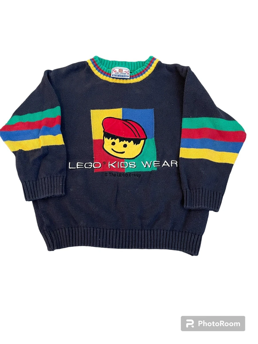 Vintage 90s Lego Wear Blue Pullover Sweater Boys Size 3/4 | eBay