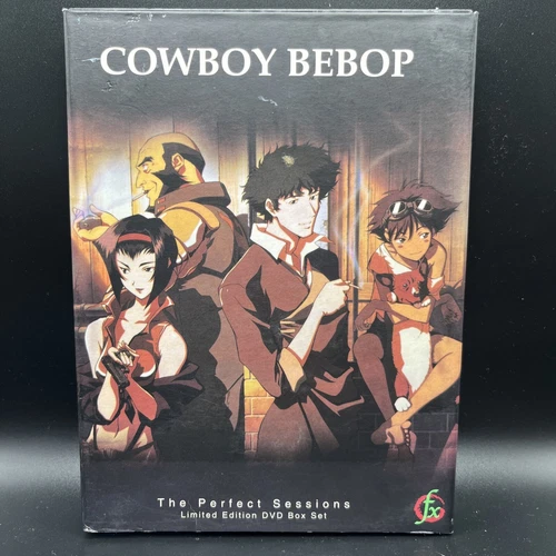 Cowboy Bebop The Perfect Sessions Limited Edition Box Set 3 DVDs Bilingual Anime