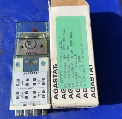 AGASTAT MLD 125VDC control relay
