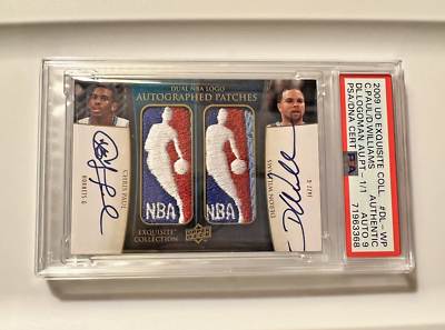 2009 UD Exquisite Chris Paul LOGOMAN 1/1 Deron Williams REDEEM 