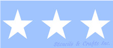 3" STAR STENCIL 3 STARS BORDER TEMPLATE GALAXY PAINT CRAFT SKY CELESTIAL ART NEW