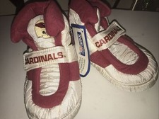 Arizona Cardinals Slippers White Red Brand New Med Size Youth