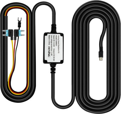 Rexing Smart Hardwire Kit Mini-Usb Port for All Rexing Supercapacitor Models - V