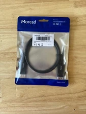 Moread DisplayPort to DisplayPort Cable, 3 Feet, Black Display Port Cable