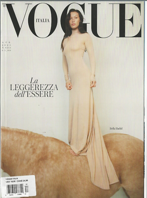 VOGUE Italia Italy April 2024 Bella Hadid NM | eBay