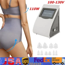 34 Cup Vacuum Negative Pressure Chest Massager Slimming Butt Enlargement Therapy