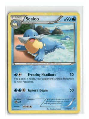 sealeo pokemon card value Sword & Shield Chilling Reign Water Colorless Sealeo - #47/160 - Pokemon
