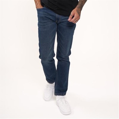 Firetrap Straight Leg Rom Jeans Men s Blue Size UK 34W 34L (RefX31)