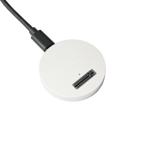 Silver USB3.1 Type C To PCI-E SSD M.2 NVME Enclosure External Reader Converter o - Photo 4/8
