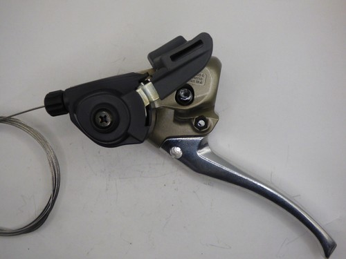 SHIMANO STI 7 VELOCIDADES ST-A050 R + BL-A050 L COMBO DE PALANCAS DE FRENO/PALANCA DE CAMBIOS - NUEVO DE LOTE ANTIGUO - Imagen 3 de 12