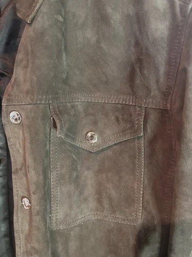 Reiss Jagger Goat Suede Jacket Men's size XS - read description image 6