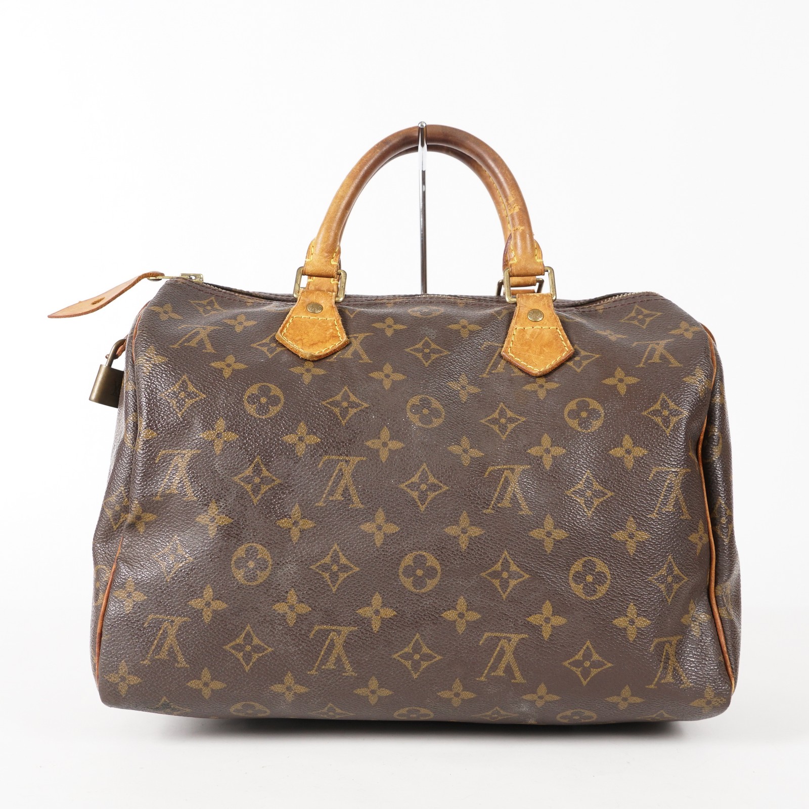 Authentic Louis Vuitton Monogram Speedy 30 M41526 Handbag vintage 01E674950005