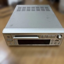 JUNK ONKYO MD Mini Disc Recorder MD-105TX Silver High Speed Audio