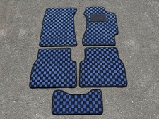 Subaru Impreza GD Series 2000-2007 Blue Check Floor Mats JDM New Japan Made