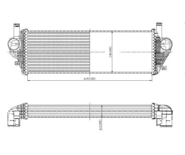 LadeluftküHler Nrf 309074 FüR Jeep Grand Cherokee Iv-image