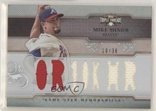 2014 Topps Triple Threads Relics 10/36 Mike Minor #TTR-MM3 1z6