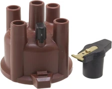 WVE by NTK 3D1128 Distributor Cap and Rotor Kit, 1 Pack Brown 