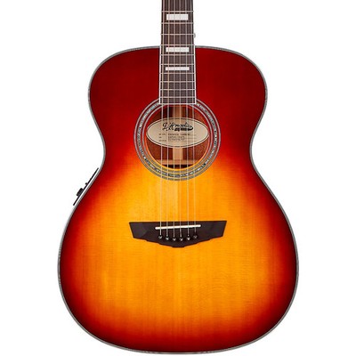 D'Angelico Premier Tammany Orchestra Acoustic-Electric Guitar Iced Tea Burst