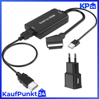 Scart Auf Hdmi Konverter 1080P Adapter FüR Hdtv, Stb, Xbox, PS3