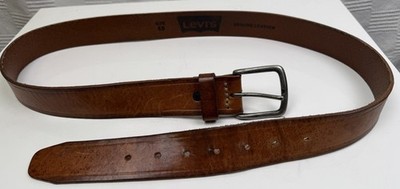 Levi's Brown Leather Work Belt  Men's Size 40/100 Cowboy Work Neutral Leather