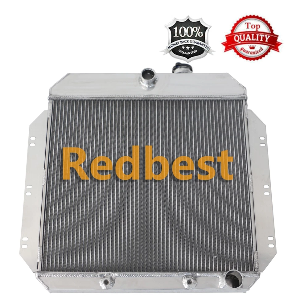 3Row Aluminum Radiator For 1960 1961 1962 Chevy C10 Pickup Truck V8 CC6062 Foto 2 de 4