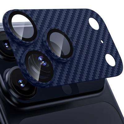 For iPhone 17 Pro Max / 17 Pro Alloy Metal Tempered Glass Camera Lens Protector