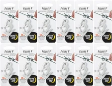 Nite Ize Figure 9 Rope Tightener, Small - Aluminum (12-Pack)