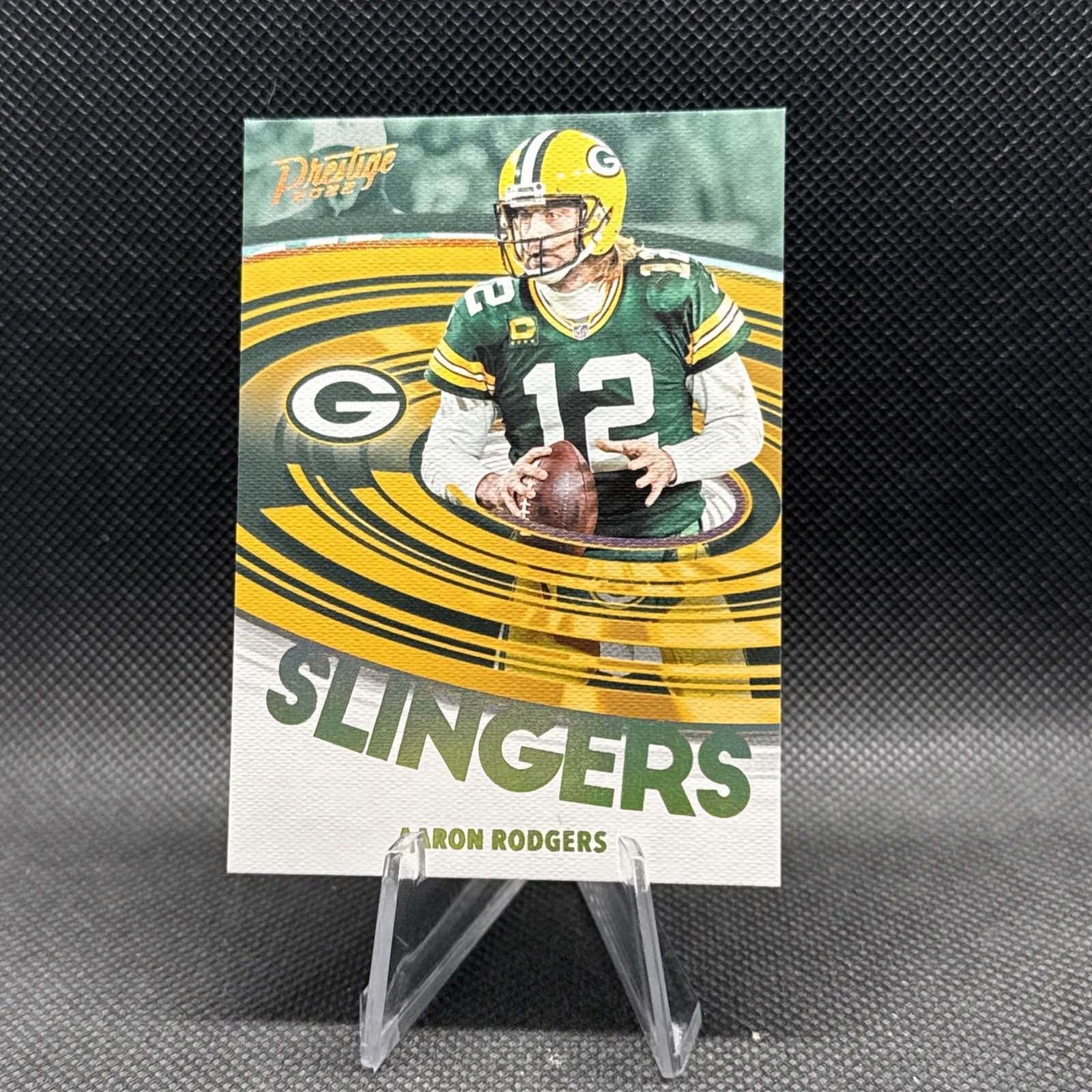 2022 Panini Prestige #SL-5 Aaron Rodgers Slingers SSP