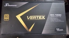 Seasonic Vertex GX 1200 Internal Power Supply ATX12V EPS12V 80 Plus Gold, 1200W
