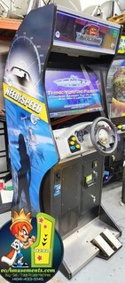NEED FOR SPEED UNDERGROUND Stand Up Arcade Racing Driving Video Game - 27" LCD