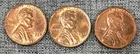 1938, 1938 D, 1938 S Lincoln cent Choice BU RB