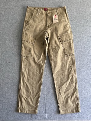 Levi s XX Taper Cargo Pants Tan Tag 29x32 Measures 31x29 Stretch Casual