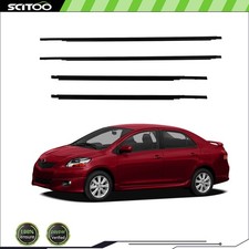 For 2007-2016 Toyota Yaris Sedan Window Scraper Seal Belt Weatherstrip For 2007-2016 Toyota Yaris Sedan Window Scraper Seal Belt Weatherstrip