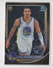 2025-2026 Bowman Chrome U Will Richard Reptillian Golden State Warriors
