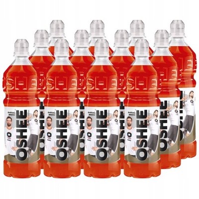 5901783951402 OSHEE Isotonic Drink malina 750 ml x 12 sztuk ZESTAWY