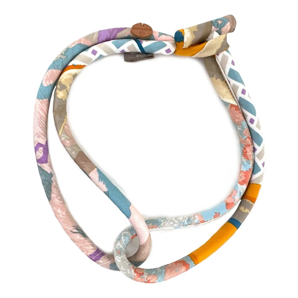 HERMÈS Collana doppia HERMES Petit Frassino Sposa seta P0037872
