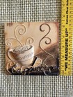 Coffee Wall Decor-Cappuccino Coffee Latte Mocha- 3 Framed-3D Hand Painted Resin — photo 6