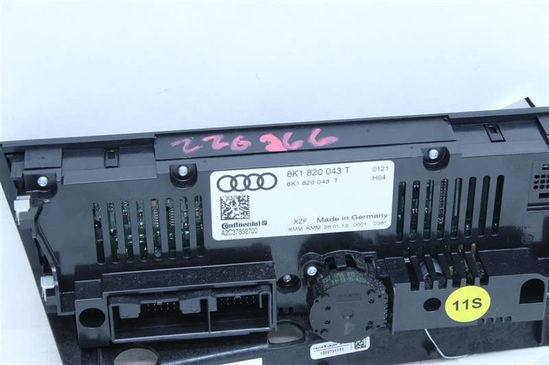 TEMPERATURE CONTROLS A4 A5 Allroad Q5 RS5 S4 S5 SQ5 2013-2016 1137680 - image 3 of 4