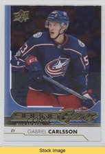 2017-18 Upper Deck Young Guns Silver Foil Gabriel Carlsson #215 READ 0zu