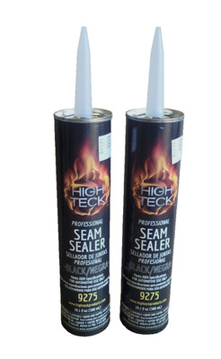 BLACK Seam Sealer High Teck 9275 Professional Automotive Grade 2 Tubes