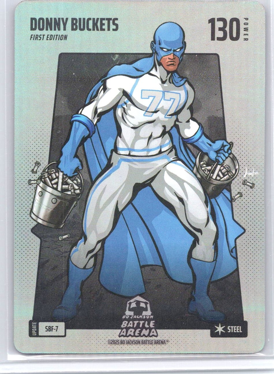 2026 Bo Jackson Battle Arena #SBF-7 Donny Buckets Steel