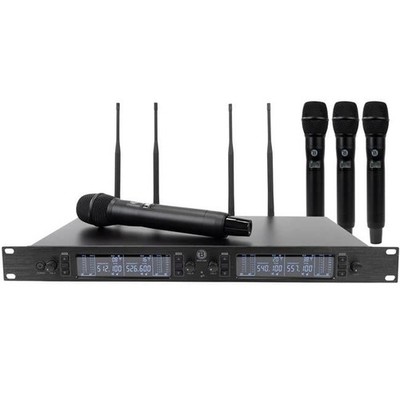 Blast King MHU404 4 Handheld Mic System
