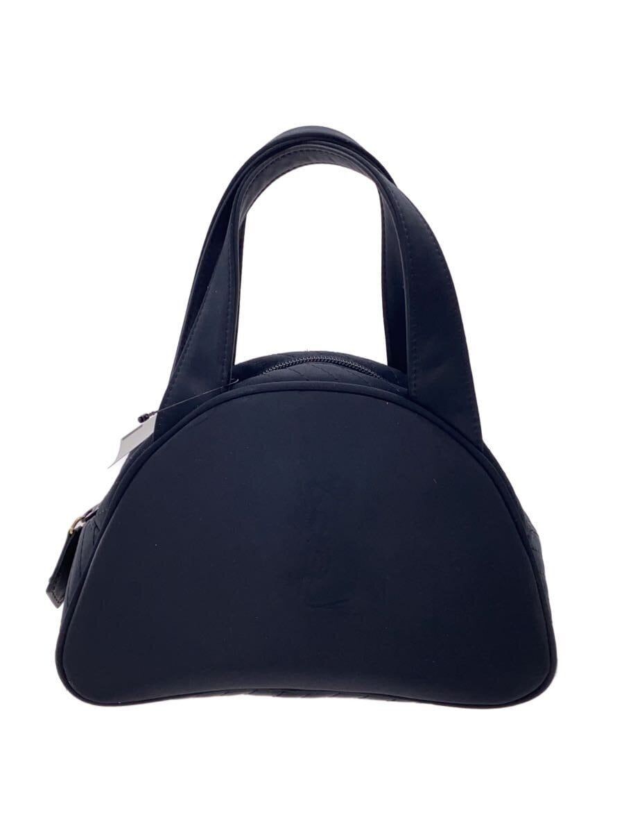 YVES SAINT LAURENT Handbag nylon Navy Used