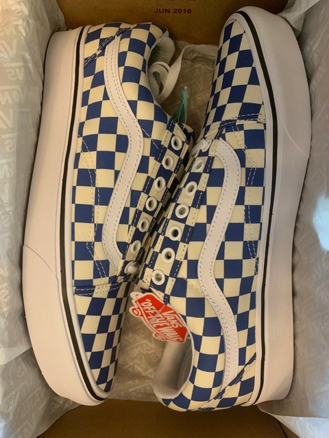 blue vans size 10