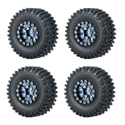Qmore 1.0" Metal Beadlock CNC Wheel Rim for 1/24 RC Axial SCX24 90081 AXI00001 - Picture 63 of 74