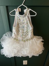 Jenniferwu Baby Toddler Infant Girl Pageant Party Formal Dress Handmade 3T
