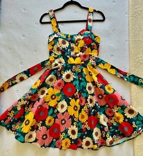 Flower sundress with hidden pockets NEW WITH TAG
