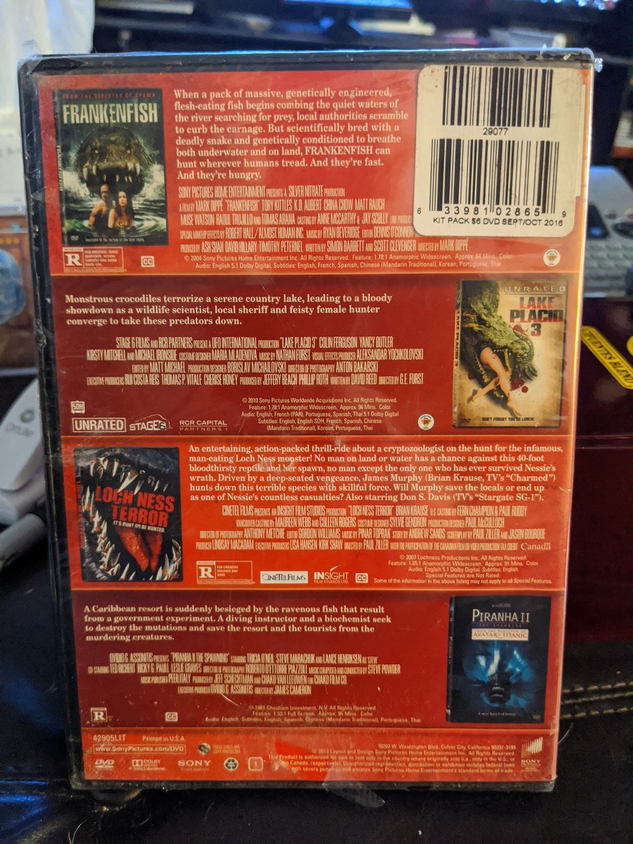 4 Movie Thrills & Chills Collection Vol 6 NEW DVD
